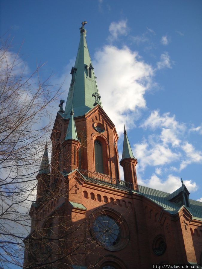 Колокольня церкви Тампере, Финляндия