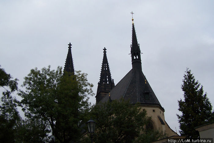 готический собор св. Петра и Павла Прага, Чехия