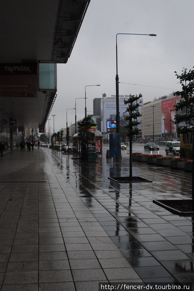 Прогулки по дождливой Варшаве Варшава, Польша