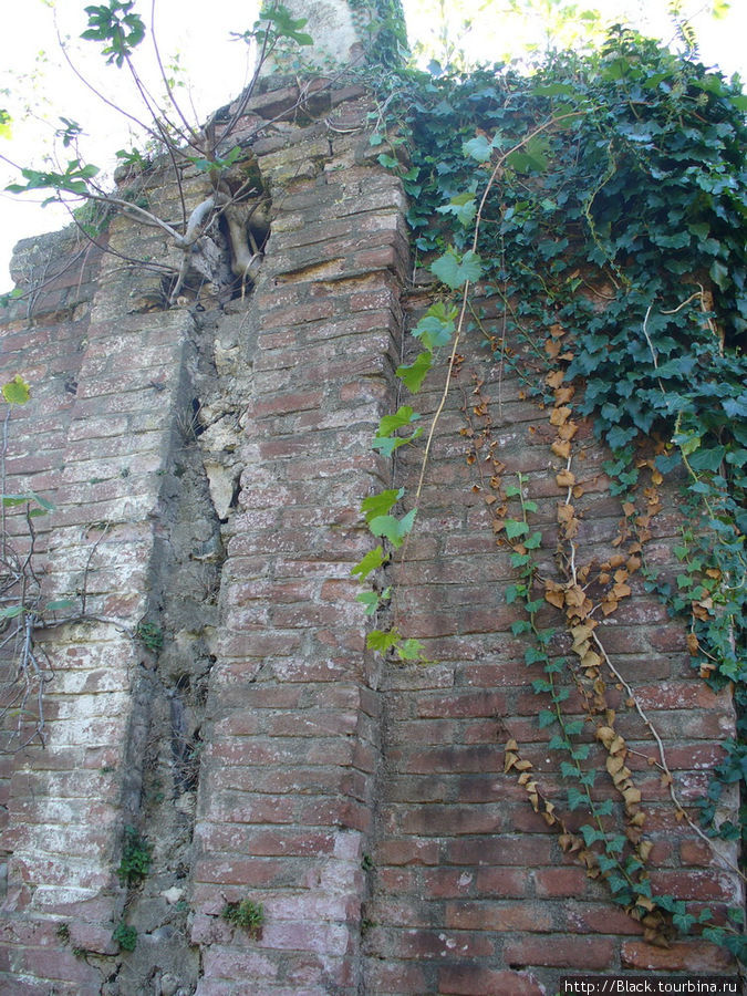 Древние стены Сухума Сухум, Абхазия