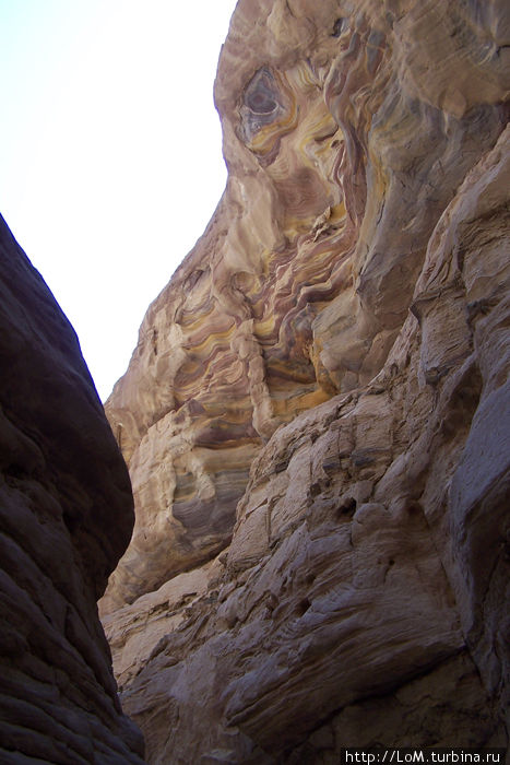 око каньона Цветной Каньон (Синай), Египет