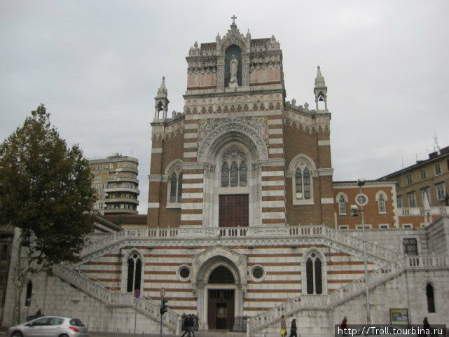 Великолепная церковь в Риеке Риека, Хорватия