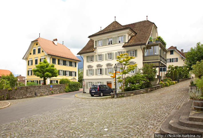 Штанс — типичный швейцарский городок Штанс, Швейцария