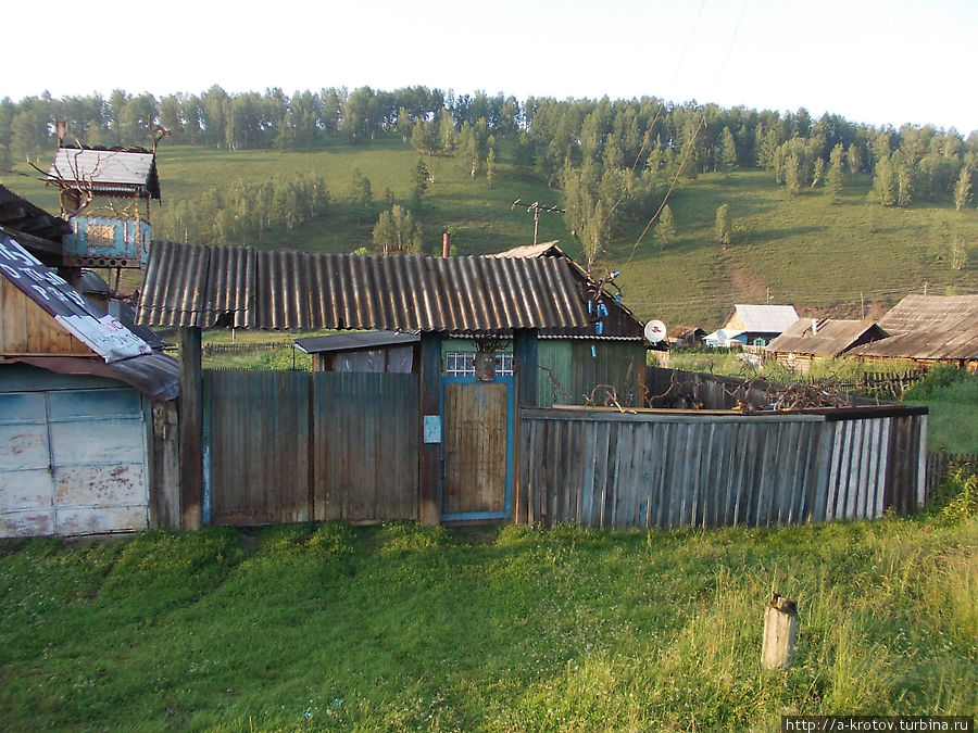 Село Выезжий Лог на реке Мана — места, связанные с Высоцким Красноярский край, Россия