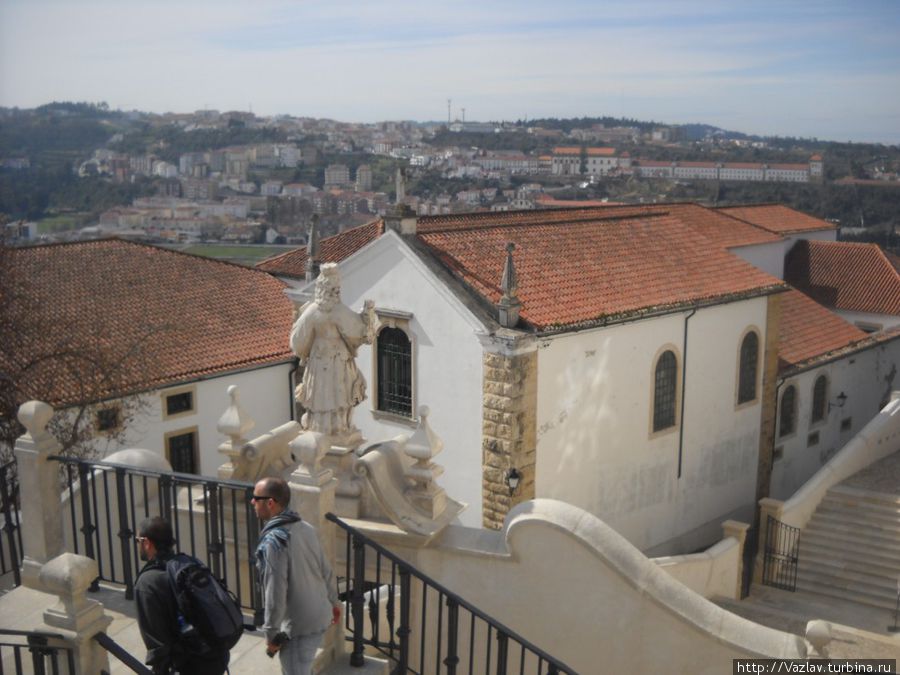 Над крышами Коимбра, Португалия