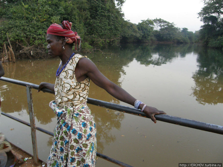 Паромная переправа Провинция Боке, Гвинея