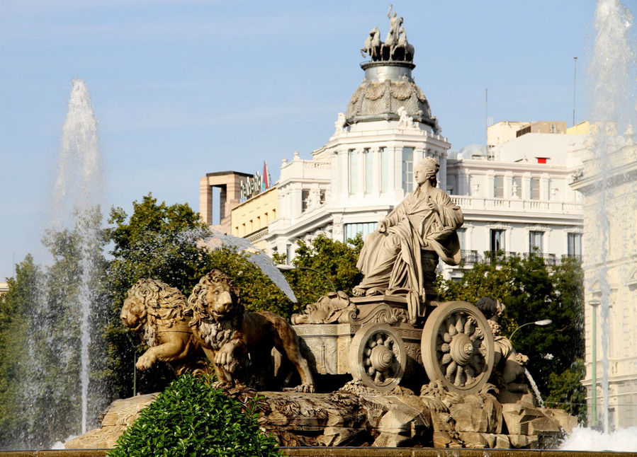 Городские зарисовки — Мадрид (ч.4 — скульптуры и памятники) Мадрид, Испания