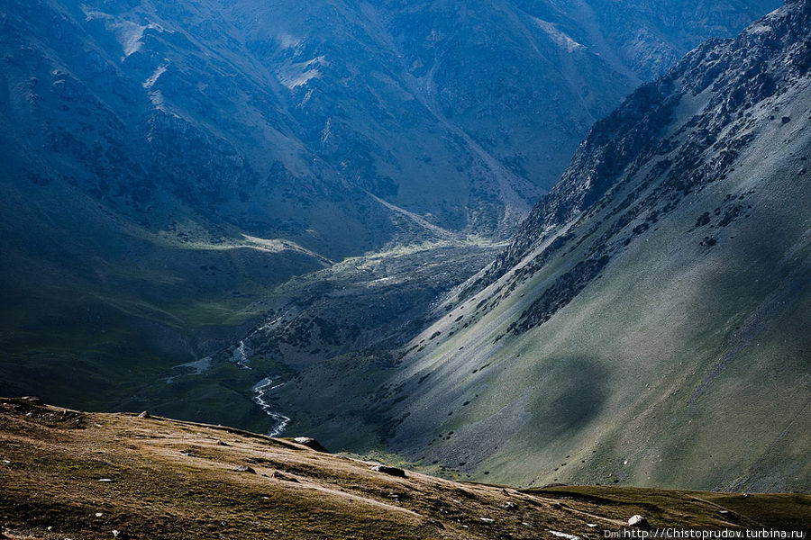 Григорьевское ущелье, долина реки Чон-Аксу. Киргизия