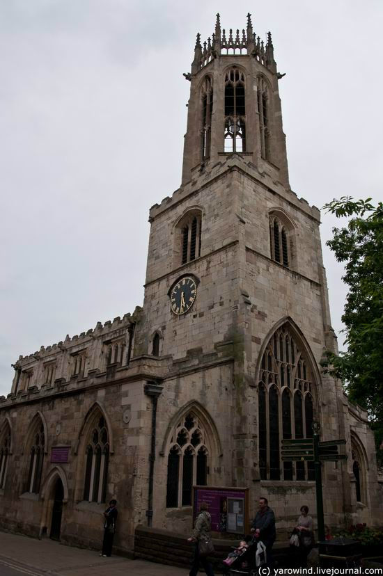 Йорк, ч.4 - От башни Клиффорда к музейному саду Йорк, Великобритания