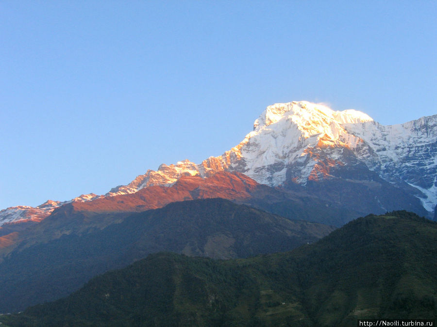 Трек вокруг Аннапурны:  мимо священной горы Мачапучаре Гандрук, Непал