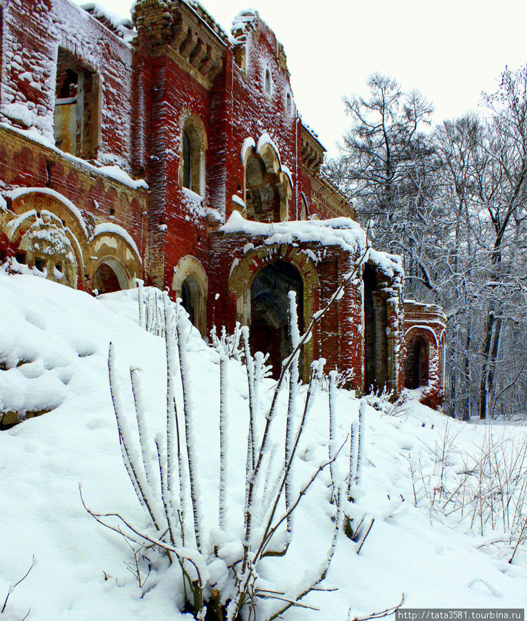 Усадьба баронов Врангелей — летом, осенью, зимой Торосово, Россия