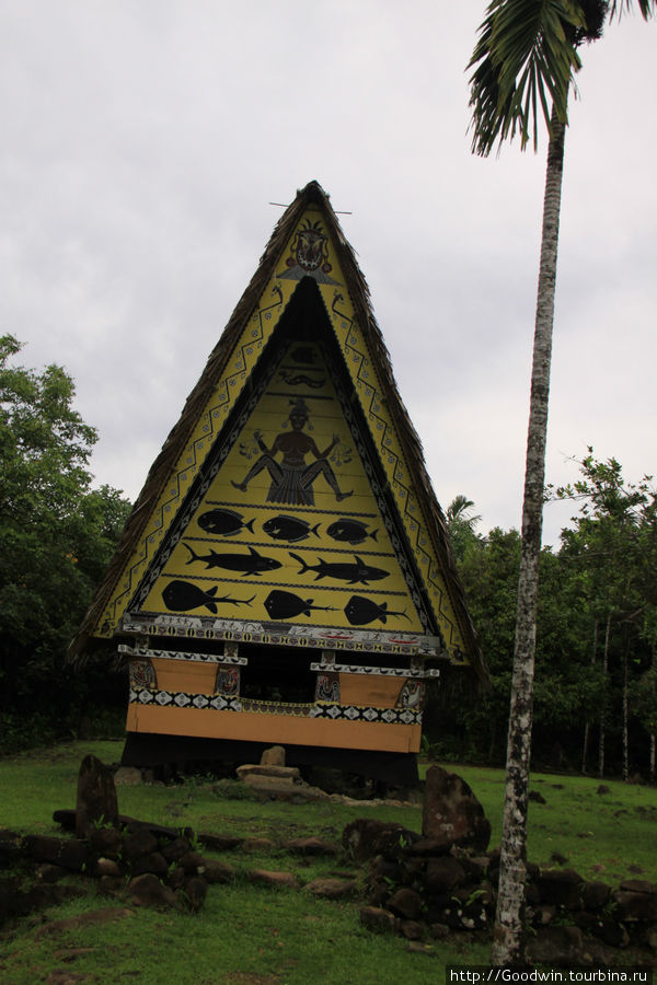 Культовый дом островитян Палау