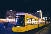 Современный берлинский трамвайчик.