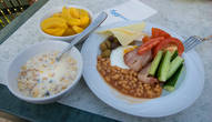 Завтрак в отеле Thalassaki Freij Resort