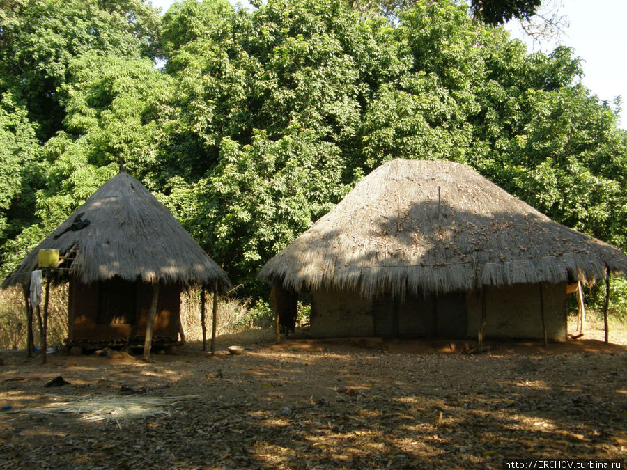 В деревне народа Рубане Округ Болама, Гвинея-Бисау