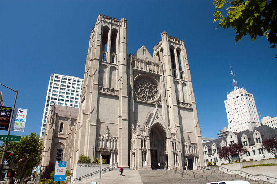 Grace cathedral Сан-Франциско, CША