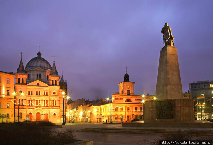 Площадь Свободы Лодзь, Польша