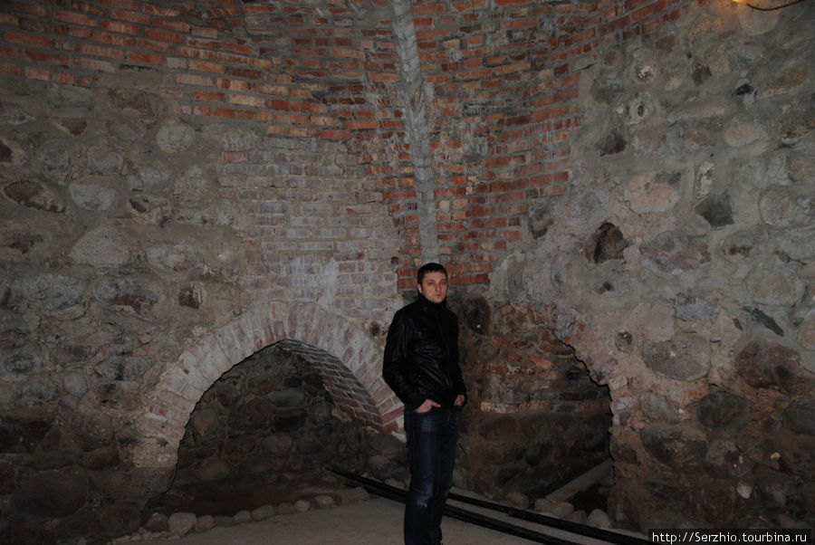 Внутри замка Лида, Беларусь