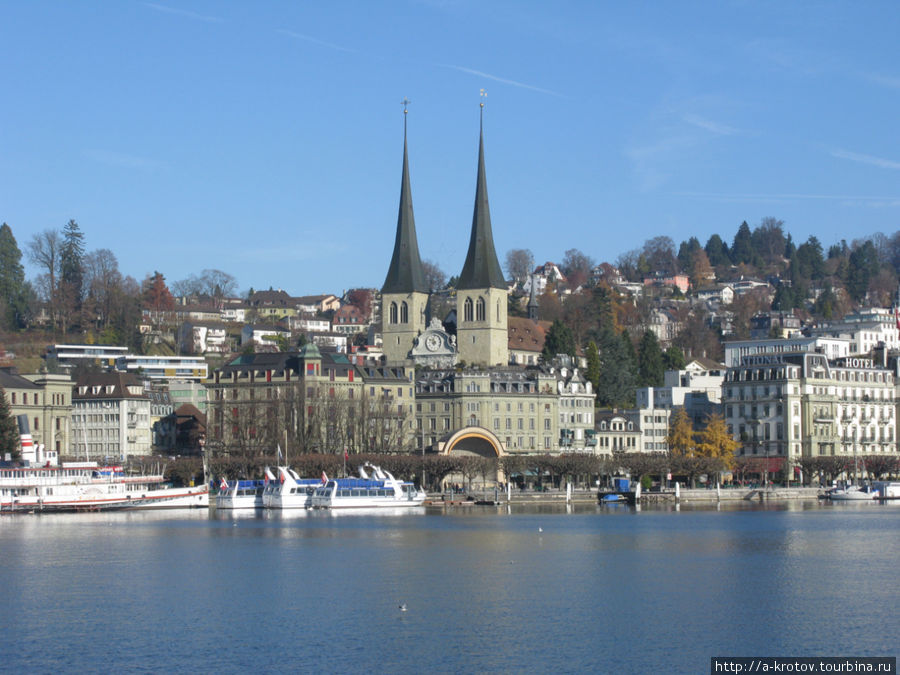 Городок Люцерн — серединка Швейцарии Люцерн, Швейцария