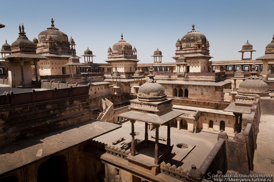 Орчха, дворец Джехангир Махал Гвалиор, Индия