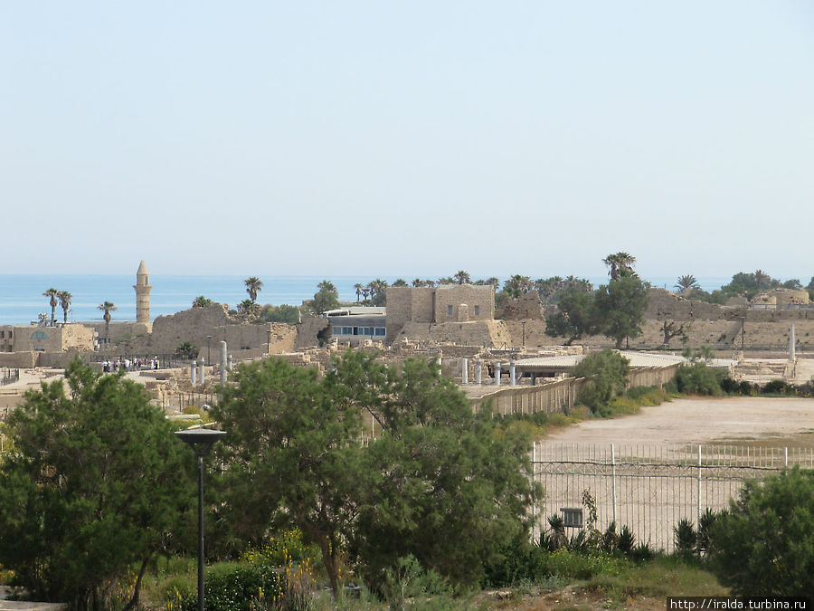 Кейсария — город — порт римско-византийских времен Кесария, Израиль