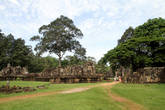 Слоновья терраса в Ангкоре