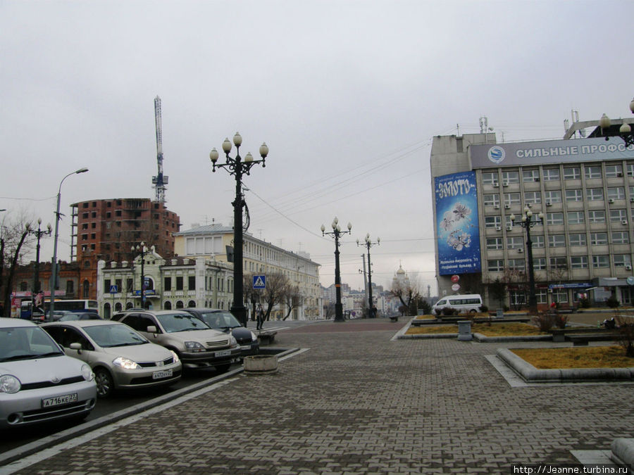 Комсомольская площадь... Хабаровск, Россия