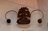 Железная маска из пыточной камеры.Музей средневекового быта.