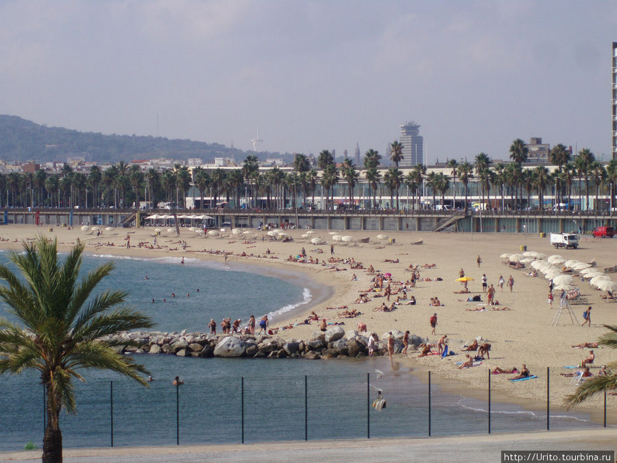 пляж Нова-Мар-Белла Барселона, Испания