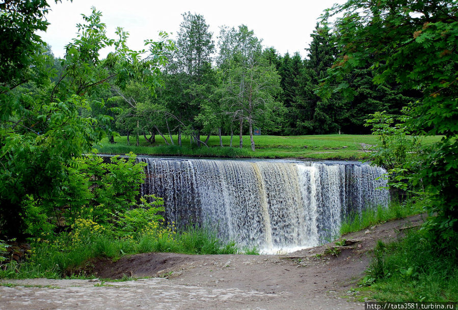 Высота водопада около 8 метров, а ширина около 50м. Он считается одним из крупнейших водопадов в Эстонии.
