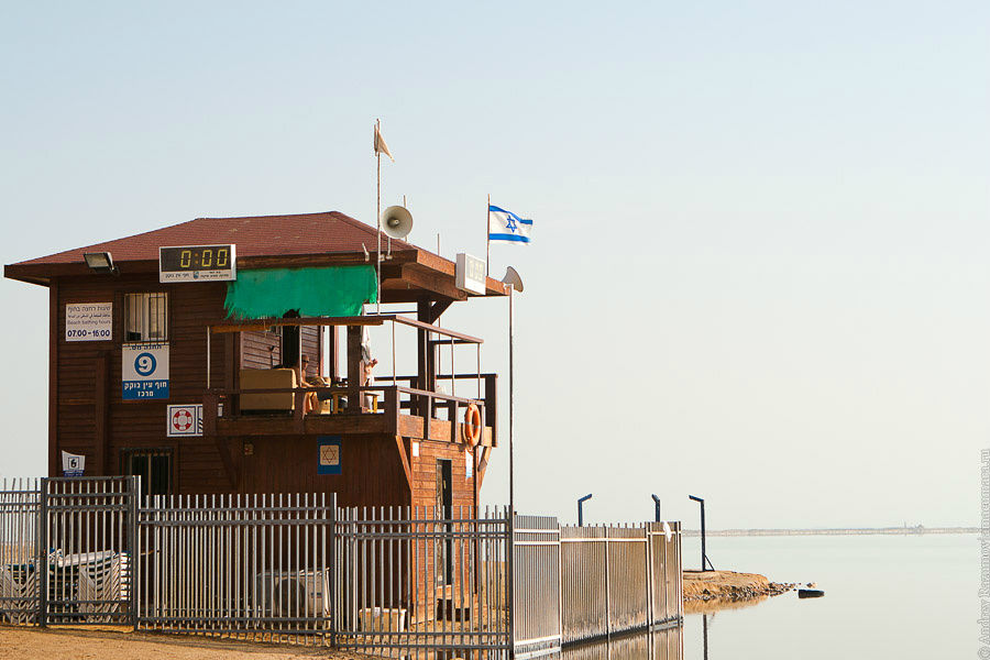 Мертвое море в декабре Мертвое море, Израиль