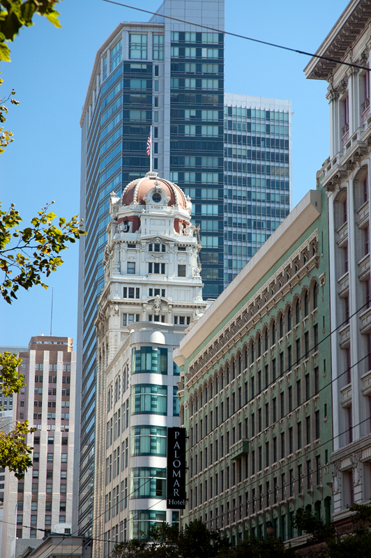 Market street Сан-Франциско, CША