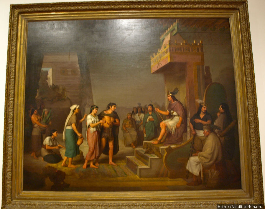 Открытие пульке (основа текилы), 1869, Хосе Мария Обрегон Мехико, Мексика