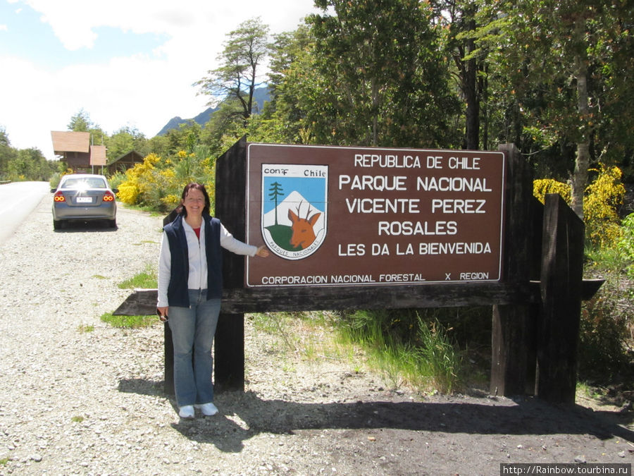 Божественная палитра Висенте Перес Росалес Национальный Парк, Чили