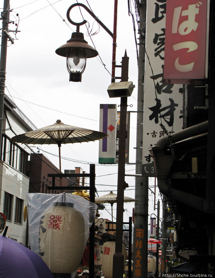 Старая часть города Такаяма Такаяма, Япония