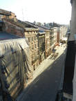 Вид из нашего балкона. CoffeeHome hostel