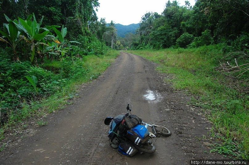 Рядом с деревней Бам, в которой дорога заканчивается Папуа-Новая Гвинея