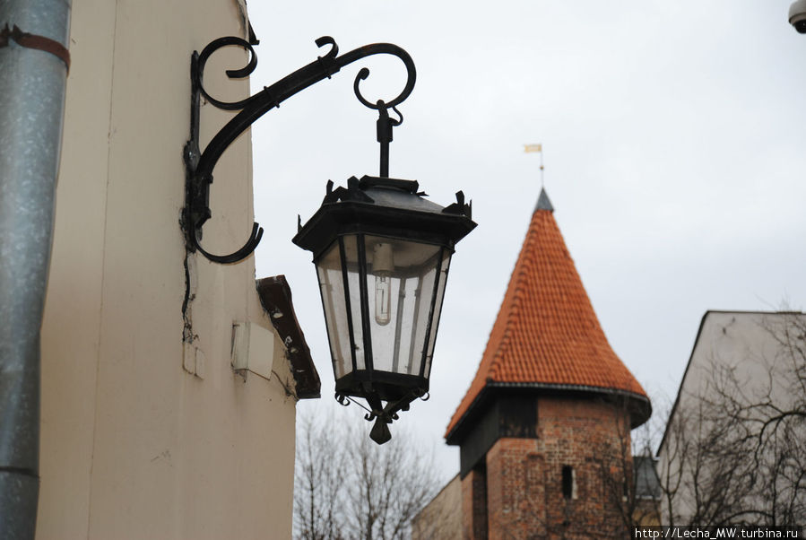 Фонари старого города Люблин, Польша