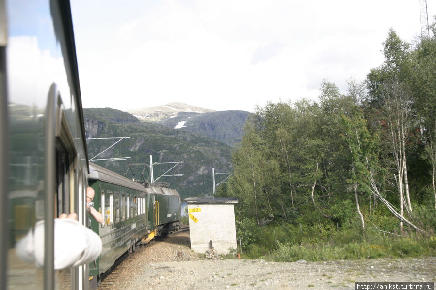 Русского железной дорогой не удивишь Флом, Норвегия