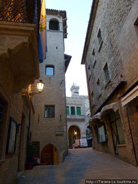 Улочка в историческом центре Улочка в историческом центре