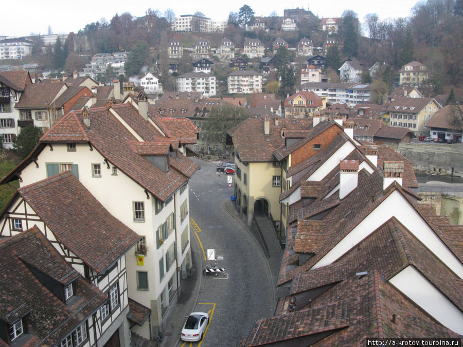 Столица Швейцарии, городок Берн Берн, Швейцария