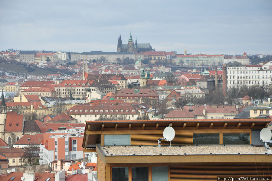 Вид на Пражский град. Прага, Чехия