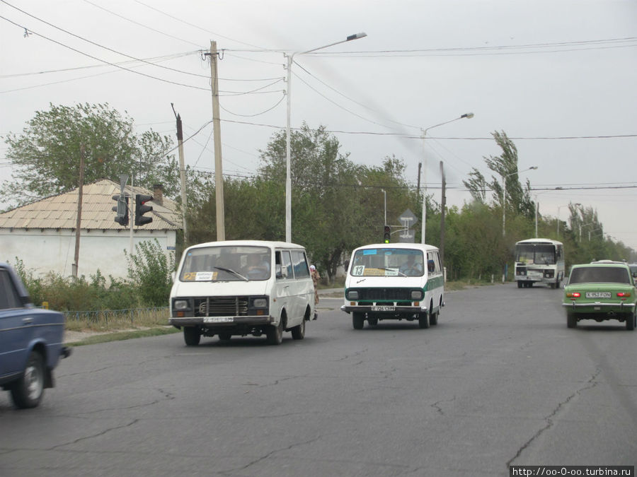 Маршрутные такси РАФ Туркестан, Казахстан