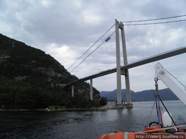 Мост между островами Ставангер, Норвегия