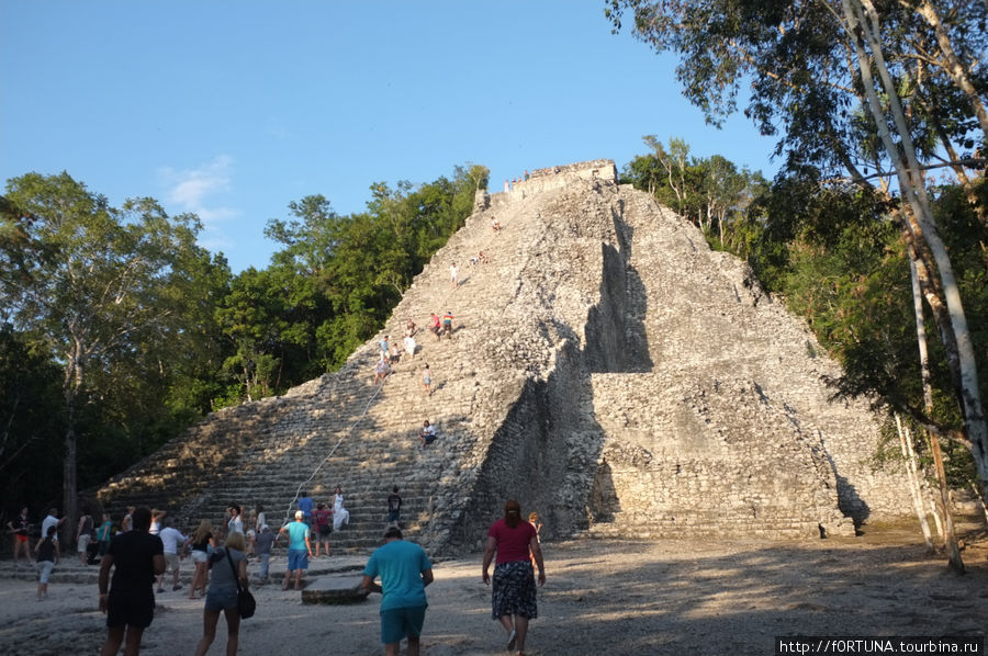 Пирамида Нохоч Мул Коба, Мексика