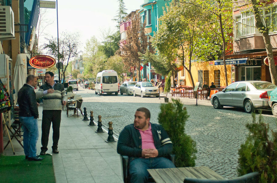 Турки любят свои уютные центральные улочки. Стамбул, Турция