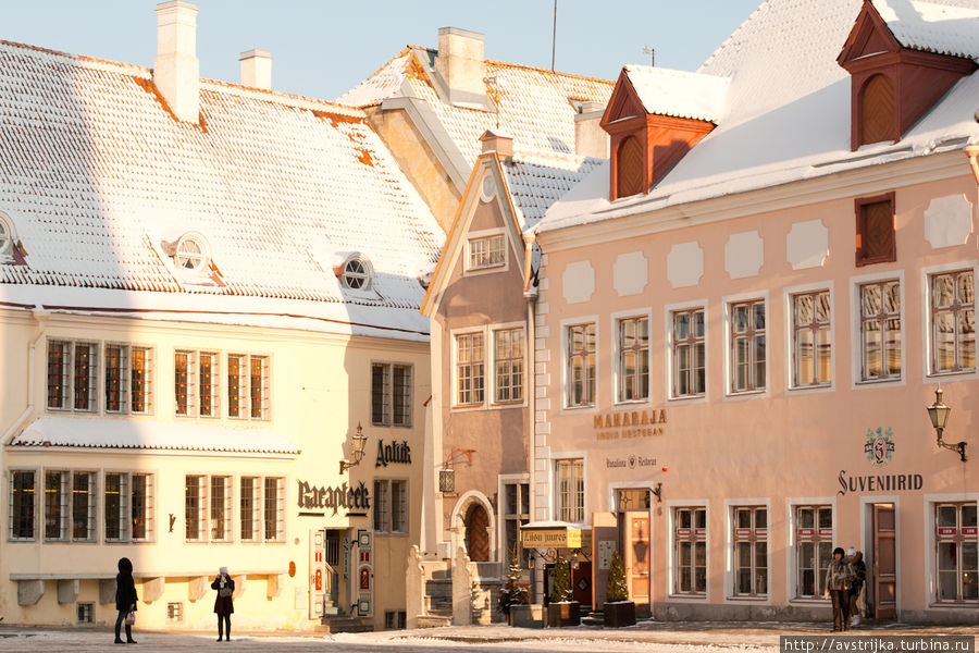 Солнечный февраль в Таллине Таллин, Эстония