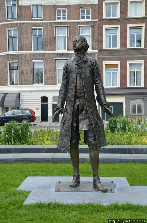 Памятник Петру I Роттердам, Нидерланды