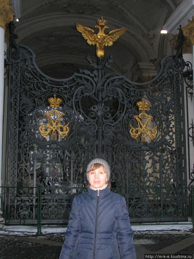 Ворота Зимнего Дворца Санкт-Петербург, Россия