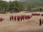 Сегодня в окрестностях Шаолиня множество школ с изучением китайских боевых искусств.